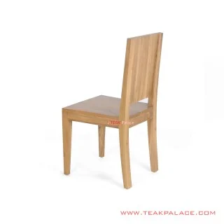 Natural Teak Wood Nathan Dining Chair