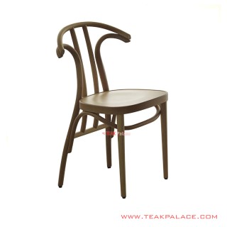 Kursi Minimalis Jati Leyna Salak Brown