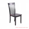 minimalist teak riviera black dining chair 51