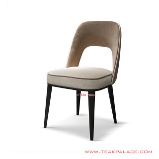 Kursi Makan Elane Minimalis Jati Hitam