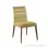 Modern Ines Green Minimalist Dining Chairs