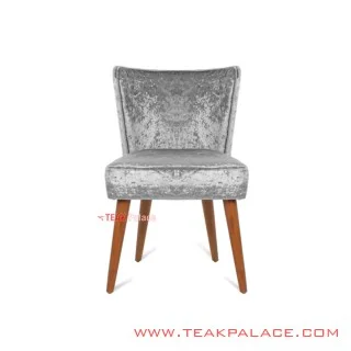 Kursi Makan Kayu Jati Carren Grey Golden Teak 