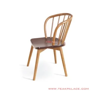 Minimalist Teak Lupin Dining Chair