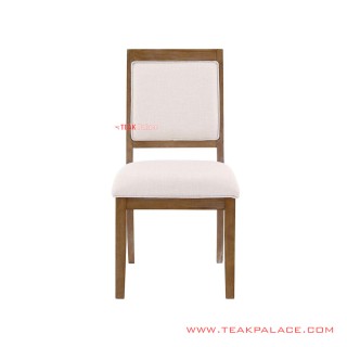 Kursi Makan Kayu Jati Salak Brown Yestin Minimalis