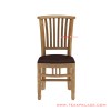 Silva Kursi Makan Jati Murah White Wash Rustic