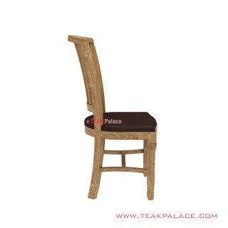Silva Kursi Makan Jati Murah White Wash Rustic