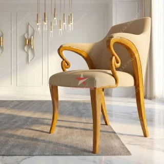 Kursi Makan Tanganan Minimalis Modern Kayu Jati Seri Harada Kursi Makan Tanganan Minimalis Modern Kayu Jati Seri Harada