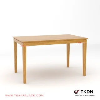 Meja Makan Kayu Jati TKDN untuk 4 Kursi Seri Kutai 130