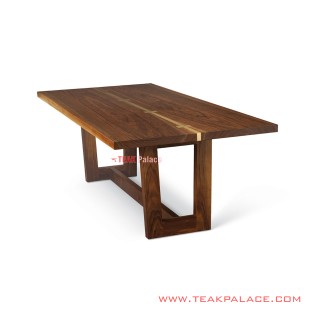 Meja Makan Kayu Jati 8 Orang Seri Duette