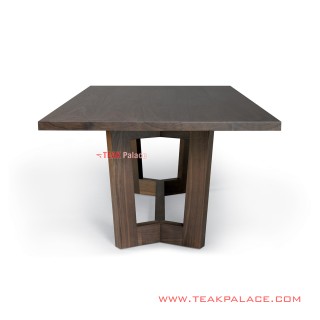 Meja Makan Kayu Jati 8 Kursi Seri Duette