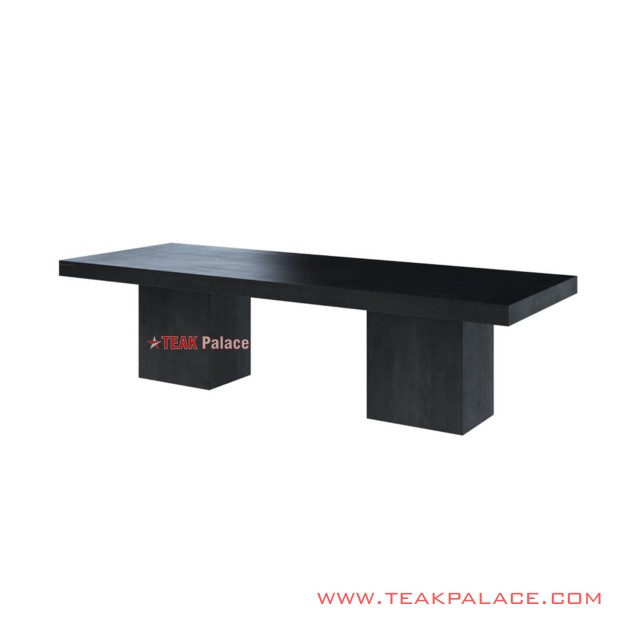 luxury teak black dining tables ten people wilona series 63