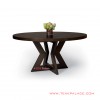 Dining Table Black 4 Chairs Teak Wood Mondy Series dining table black 4 chairs teak wood mondy series 62