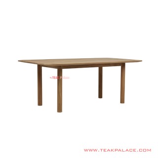 Meja Makan Kayu Salak Brown Arla