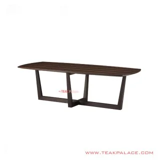 Meja Makan Turino 8 Seater Jati Minimalis