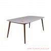 Dining Table 6 Pare-pare people White Salak Brown dining table 6 pare-pare people white salak brown 62