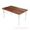 Brown Minimalist Dining Table Semarang Series Box