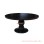 Black Minimalist Round Imogiri Dining Table