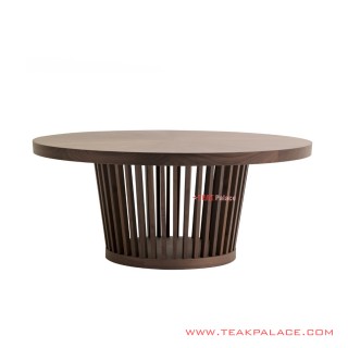 Meja Makan 6 Seater Ogawa Black Walnut Meja Makan 6 Seater Ogawa Black Walnut