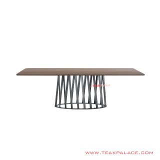 Meja Makan Kaki Besi Unik Minimalis Seri Cosmo Meja Makan Kaki Besi Unik Minimalis Seri Cosmo