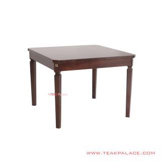 Meja Makan Seri Anna Black Walnut 