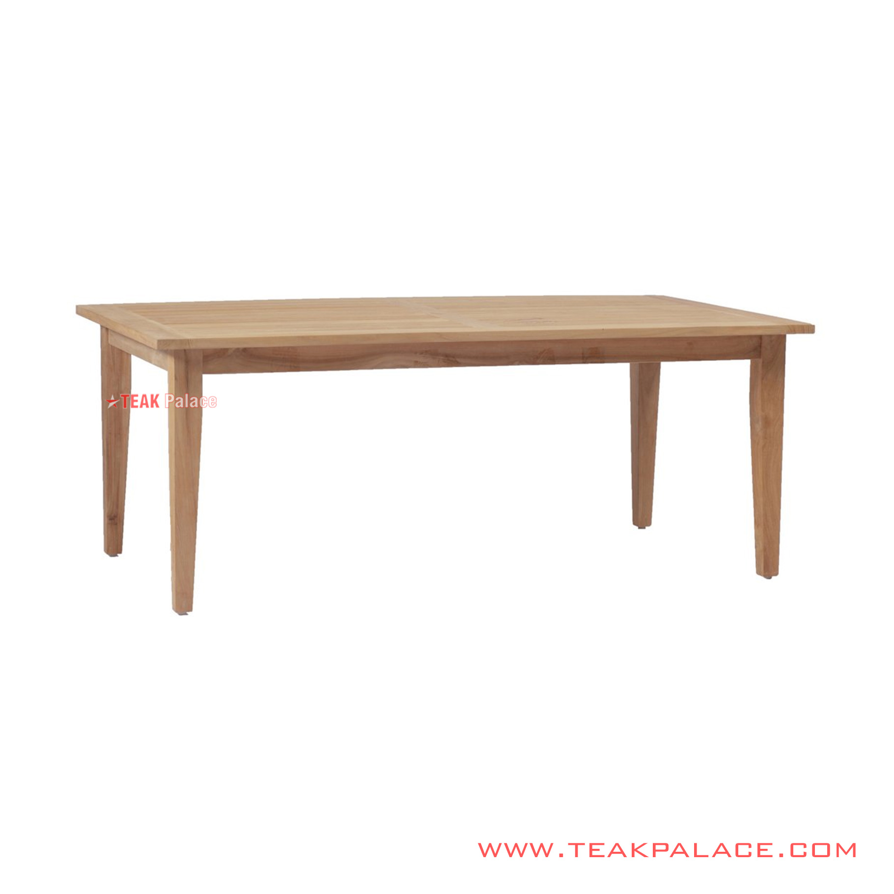 Judai Minimalist Solid Teak Dining Table