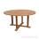 Jailen Minimalist Round Garden Table