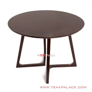 Meja Makan Kayu Jati 120 cm Seri Mondy