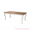 aulia series white rustic minimalist classic dining table 67