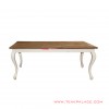 aulia series white rustic minimalist classic dining table 69