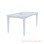 Dining Table Perry Series Minimalist White Duco