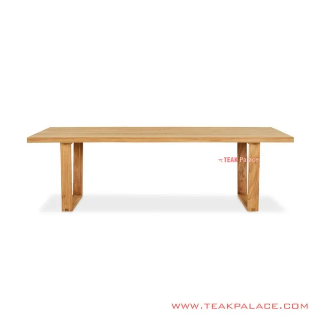Minimalist Thalia Teak Solid Dining Table minimalist thalia teak solid dining table 60