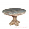 classic round rustic dining table jessica series 63