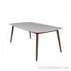 Dining Table 6 Pare-pare people White Salak Brown dining table 6 pare-pare people white salak brown 63