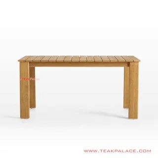 Meja Makan Golden Teak Minimalis Kayu Jati Solid Seri Mouila Meja Makan Golden Teak Minimalis Kayu Jati Solid Seri Mouila