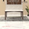 Zenvo Marble Luxury Dining Table 6 Chairs zenvo marble luxury dining table 6 chairs 66