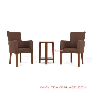 Set Kursi Teras seri Wilona Warna coklat Set Kursi Teras seri Wilona Warna coklat