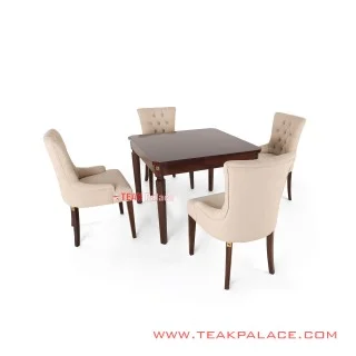 Anna Teak Dining Table Chair Set