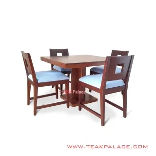 Meja Makan Set Kayu Jati Seri Casanova