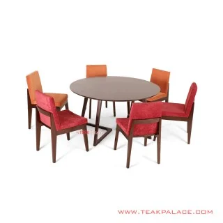 Meja Makan Set 6 Orang Seri Mondy