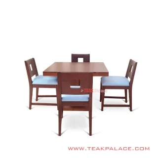 Meja Makan Set Kayu Jati Seri Casanova