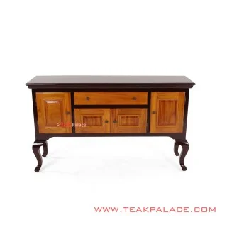 Minimalist Vexia Teak Drawer Buffet Minimalist Vexia Teak Drawer Buffet