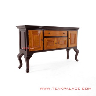 Buffet Laci Kayu Jati Vexia Minimalis