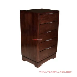 Buffet Laci Minimalis Jati Altama Black Walnut