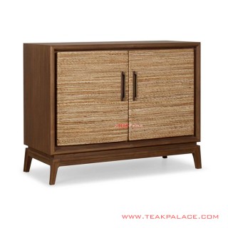 Buffet Minimalis Rotan Gemma Jati