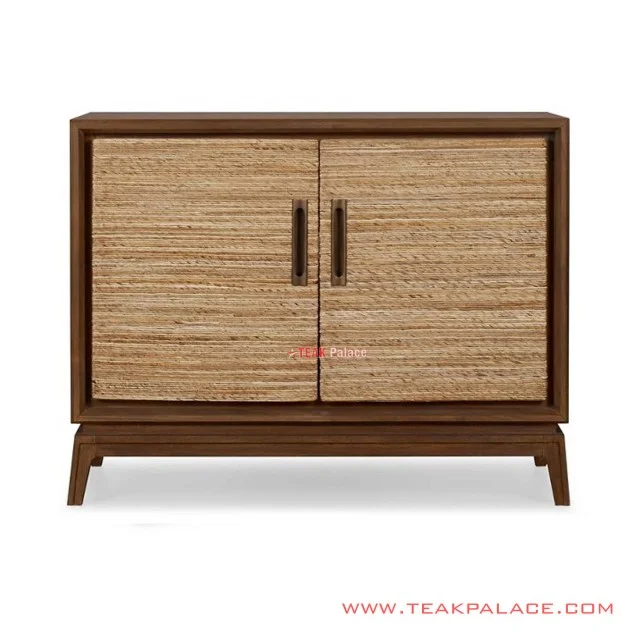 Gemma Buffet Teak Rattan Minimalist gemma buffet teak rattan minimalist 60