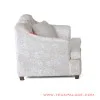 Sofa Modern Single Putih Seri Musi