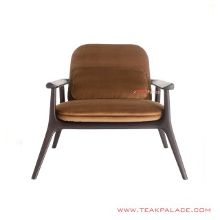 Armchair Jati Black Walnut Seri Soraya