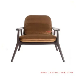 Armchair Jati Black Walnut Seri Soraya