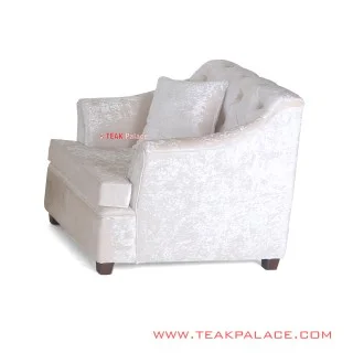 Sofa Modern Single Putih Seri Musi Sofa Modern Single Putih Seri Musi