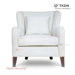 Sofa Modern Seri Accent Single Warna Cloud